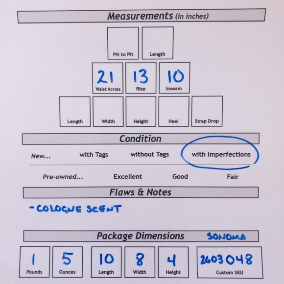 Sonoma Cargo Shorts Mens Size 42 Green The Everyday Short New - Picture 5 of 10